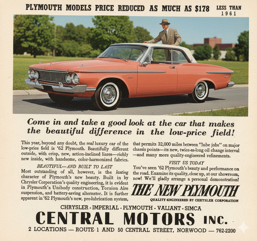 Norwood On This Day-Thursday, February 1, 1962